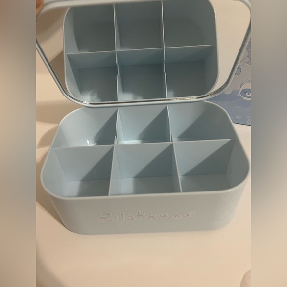 Rilakkuma Sea Life Mirrored Accessory Storage Case - Picture 4 of 11